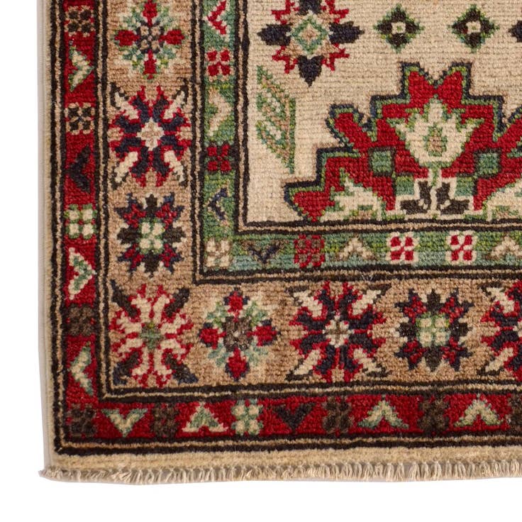 Detail image of 2' x 3' Hand Knotted Kazak Rug