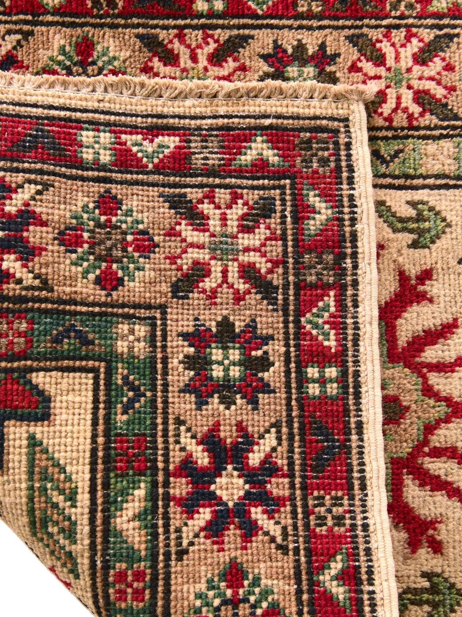 2' x 3' Hand Knotted Kazak Rug