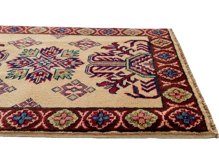 Detail image of 2' x 2' 10 Hand Knotted Kazak Rug