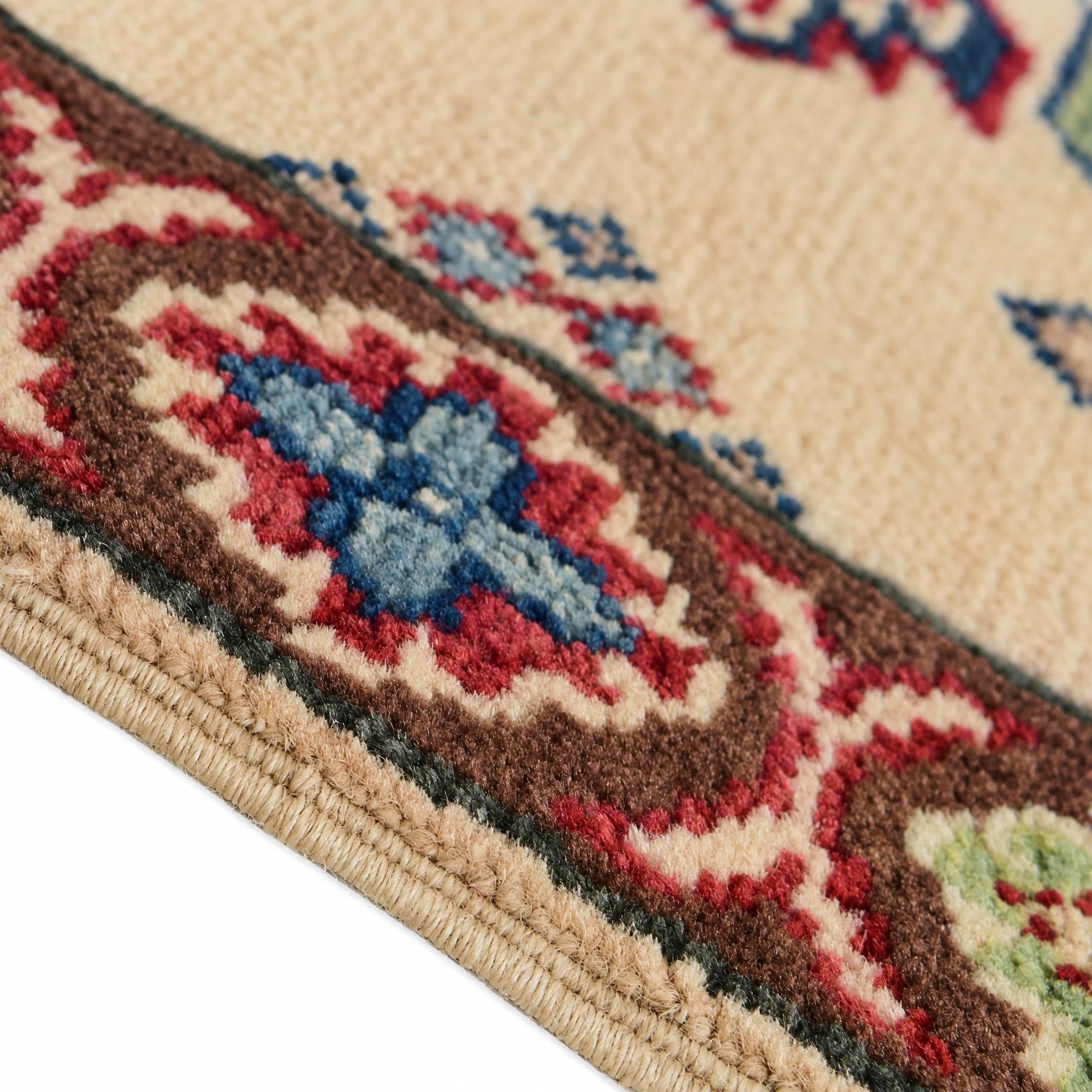 60cm x 85cm Hand Knotted Kazak Rug