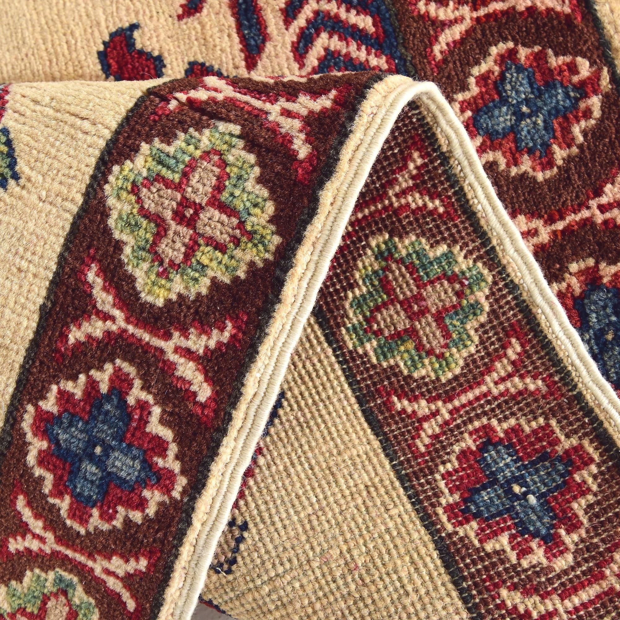 2' x 2' 10 Hand Knotted Kazak Rug