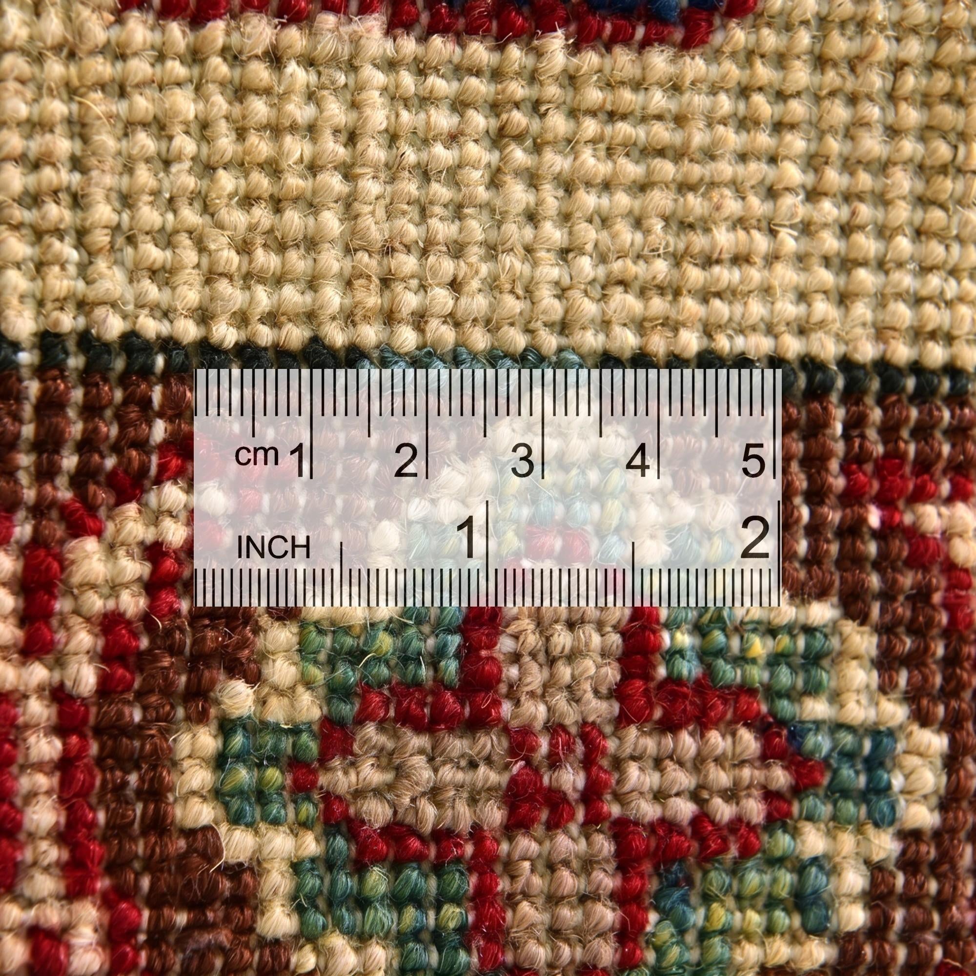 2' x 2' 10 Hand Knotted Kazak Rug