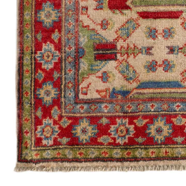 2' x 3' Hand Knotted Kazak Rug