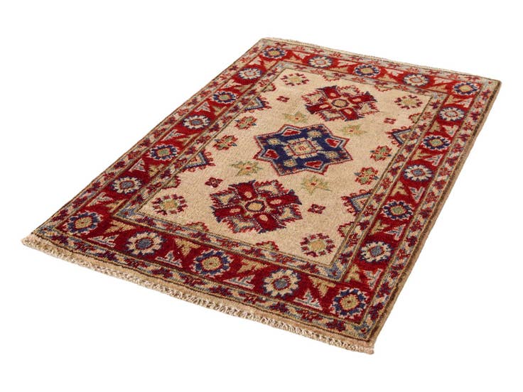 Detail image of 2' x 3' 1 Hand Knotted Kazak Rug