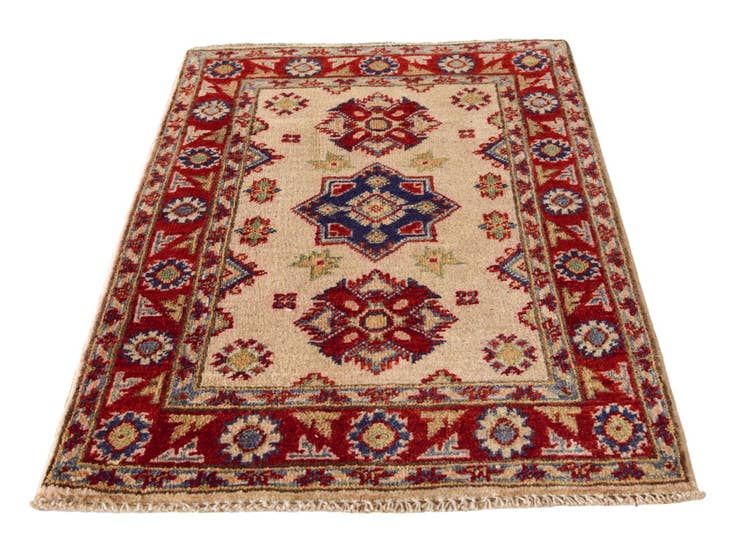Detail image of 2' x 3' 1 Hand Knotted Kazak Rug