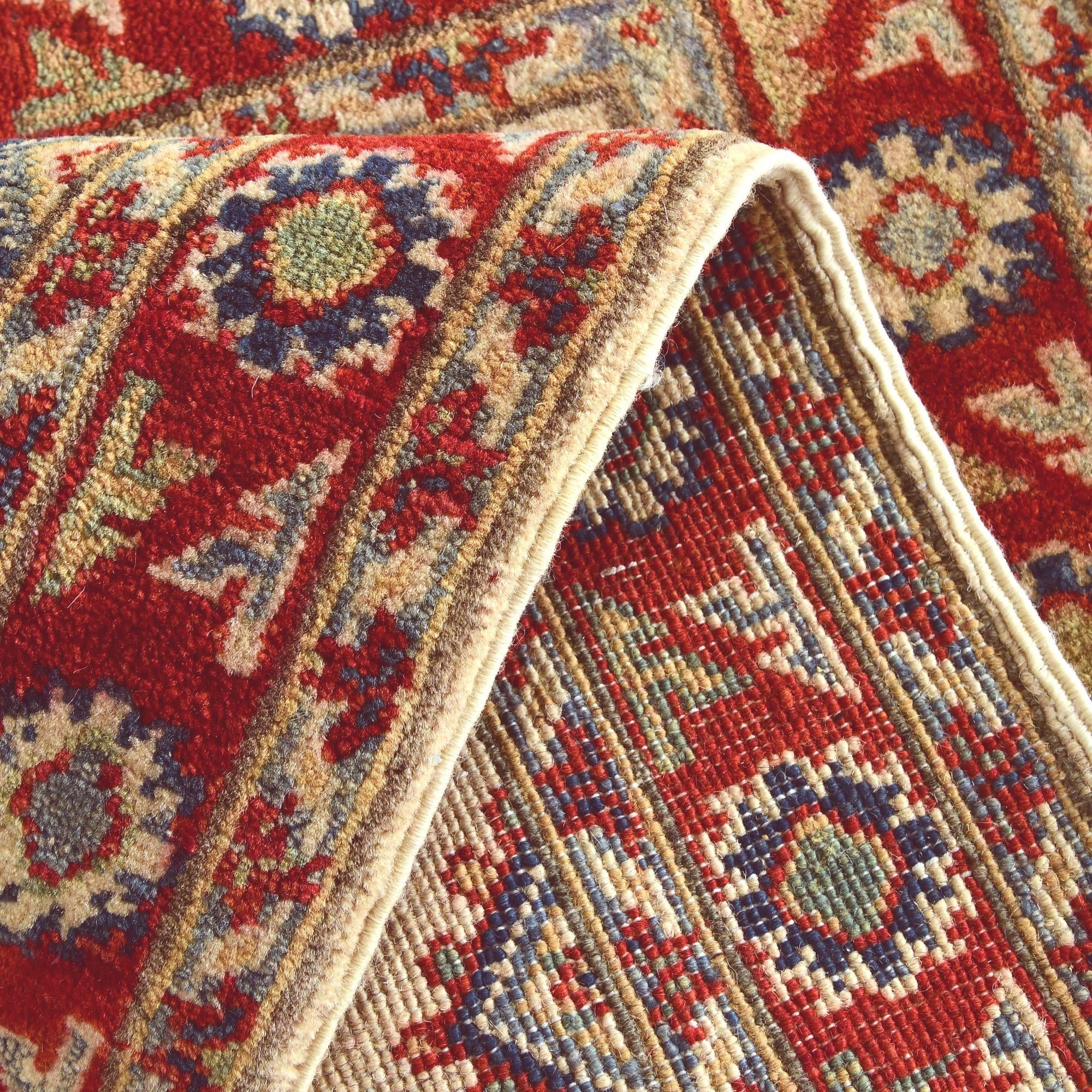 2' x 3' 1 Hand Knotted Kazak Rug