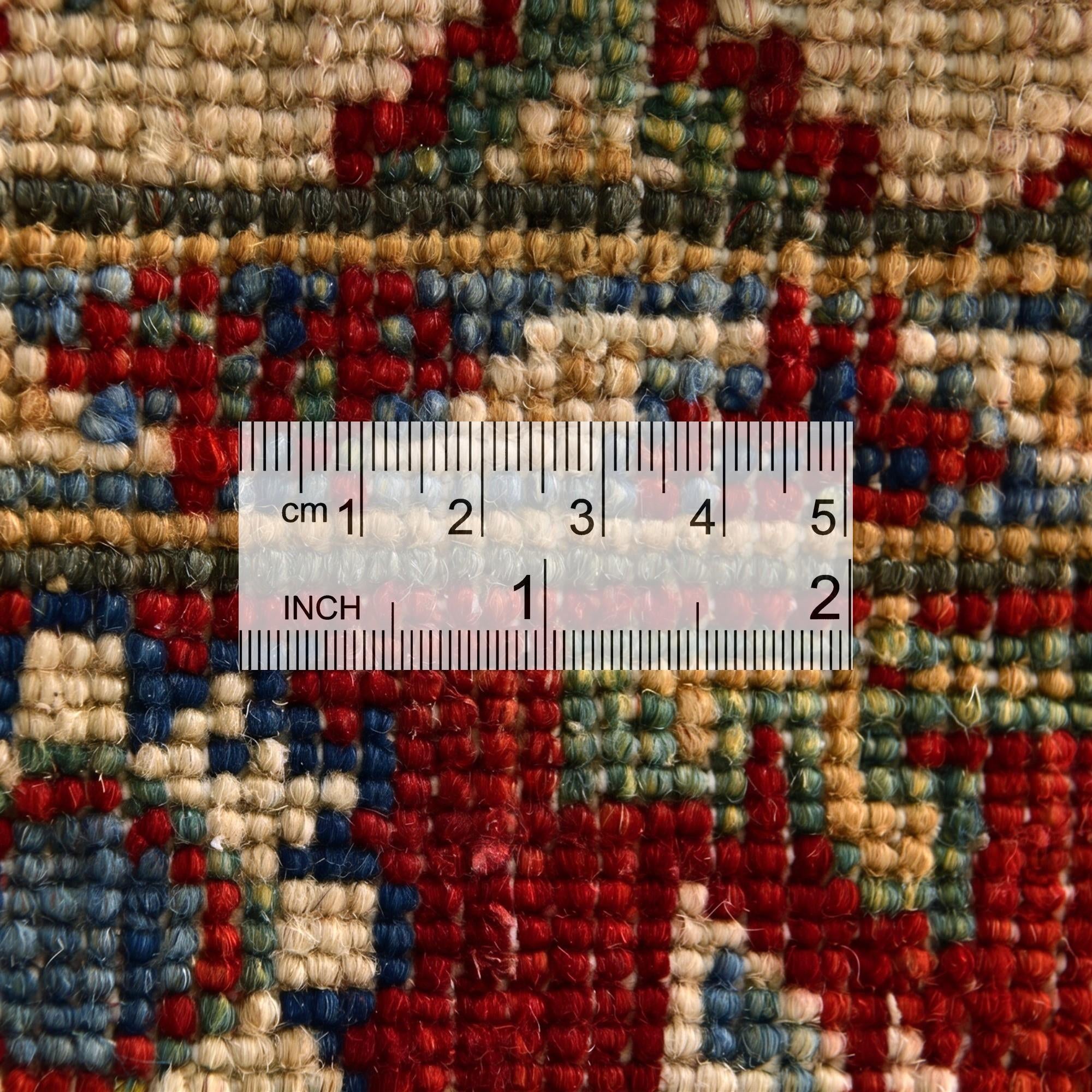 2' x 3' 1 Hand Knotted Kazak Rug