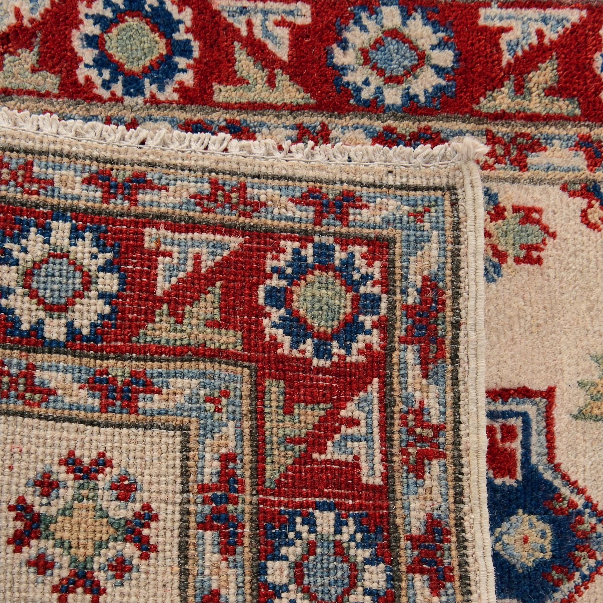 Detail image 12 of 12: 2' x 3' 1 Hand Knotted Kazak Rug