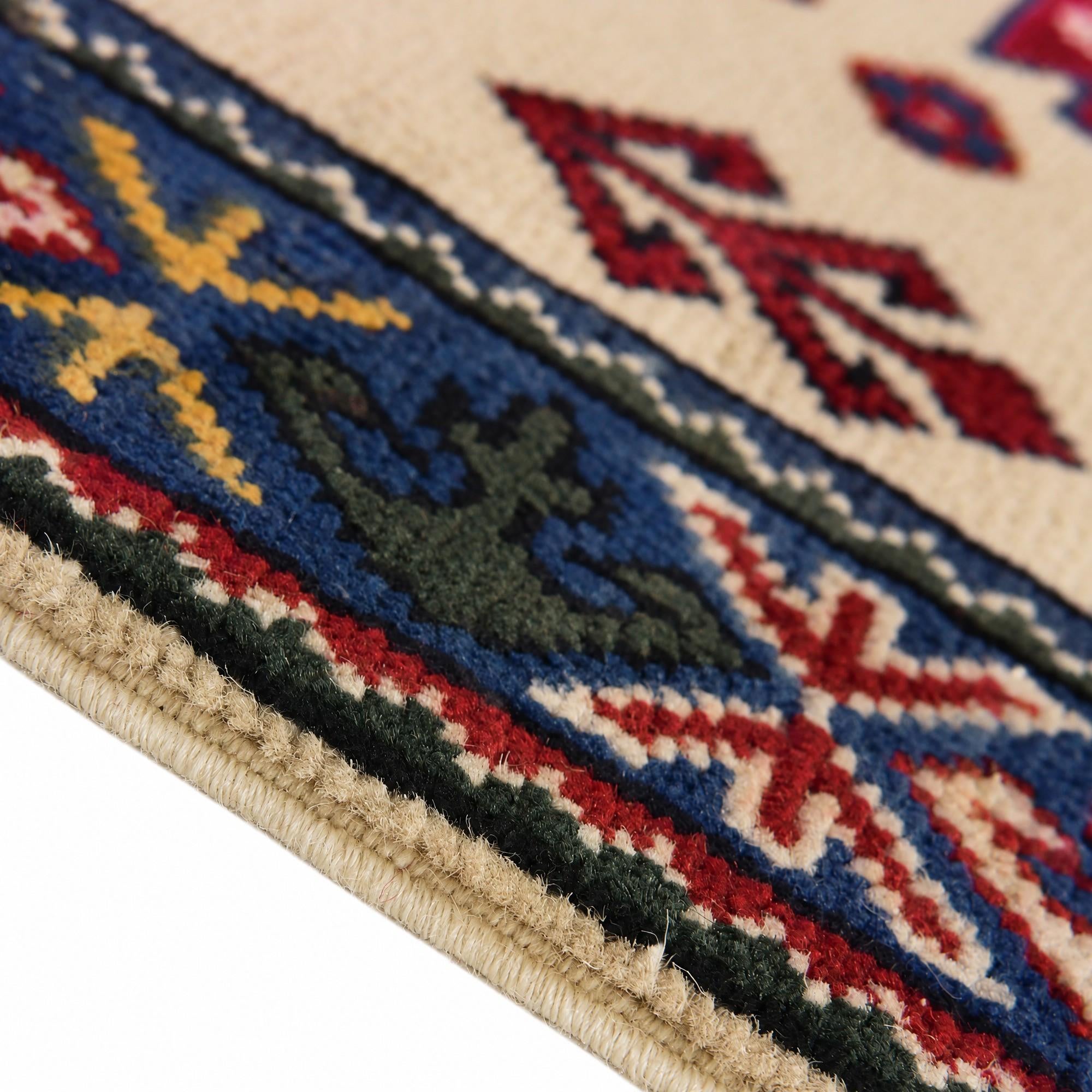 Detail image 8 of 12: 2' x 3' 1 Hand Knotted Kazak Rug