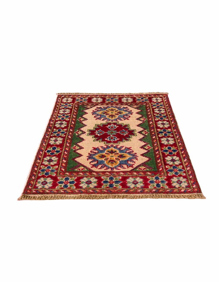 Detail image of 1' 11 x 2' 9 Hand Knotted Kazak Rug