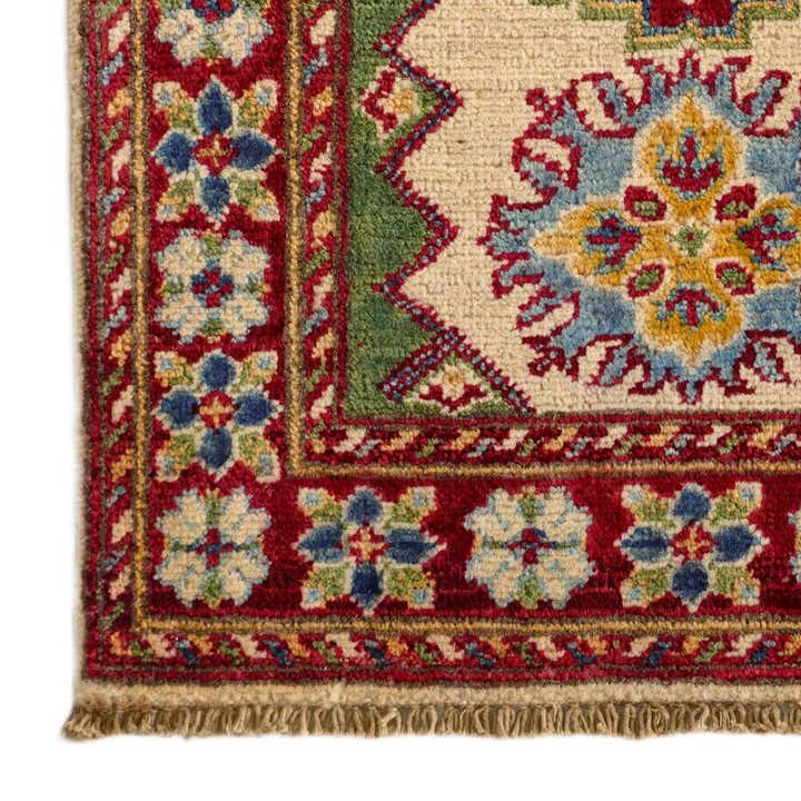 1' 11 x 2' 9 Hand Knotted Kazak Rug