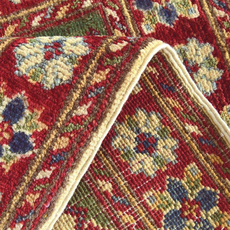 Detail image of 1' 11 x 2' 9 Hand Knotted Kazak Rug