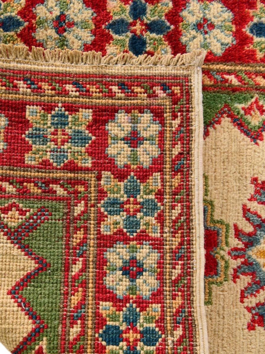 60cm x 85cm Hand Knotted Kazak Rug