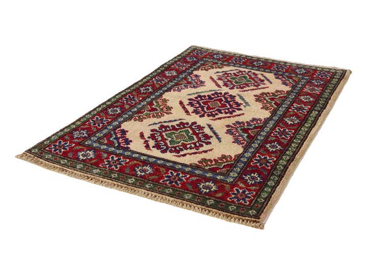 2' x 3' 1 Hand Knotted Kazak Rug