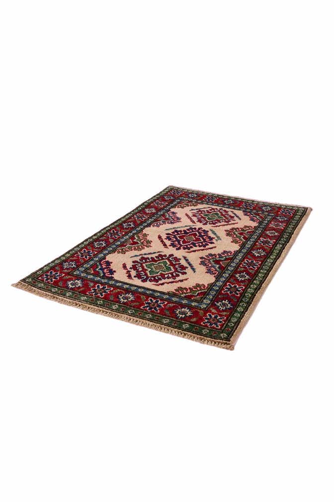 2' x 3' 1 Hand Knotted Kazak Rug