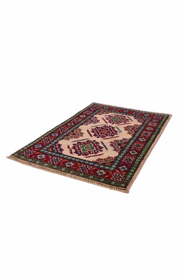 Detail image of 2' x 3' 1 Hand Knotted Kazak Rug