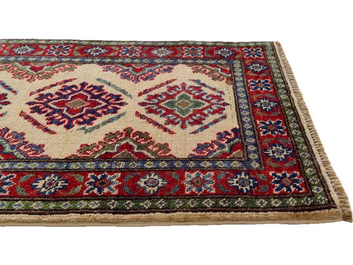 2' x 3' 1 Hand Knotted Kazak Rug