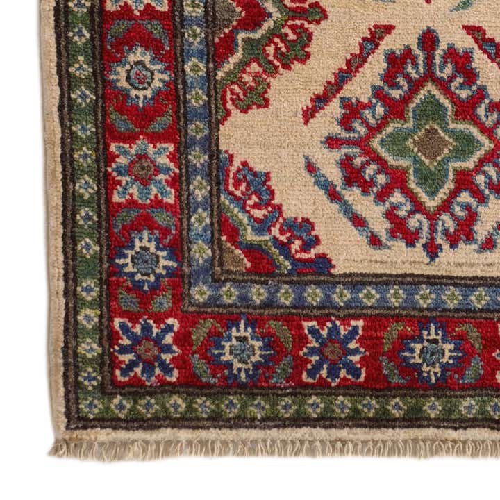 2' x 3' 1 Hand Knotted Kazak Rug