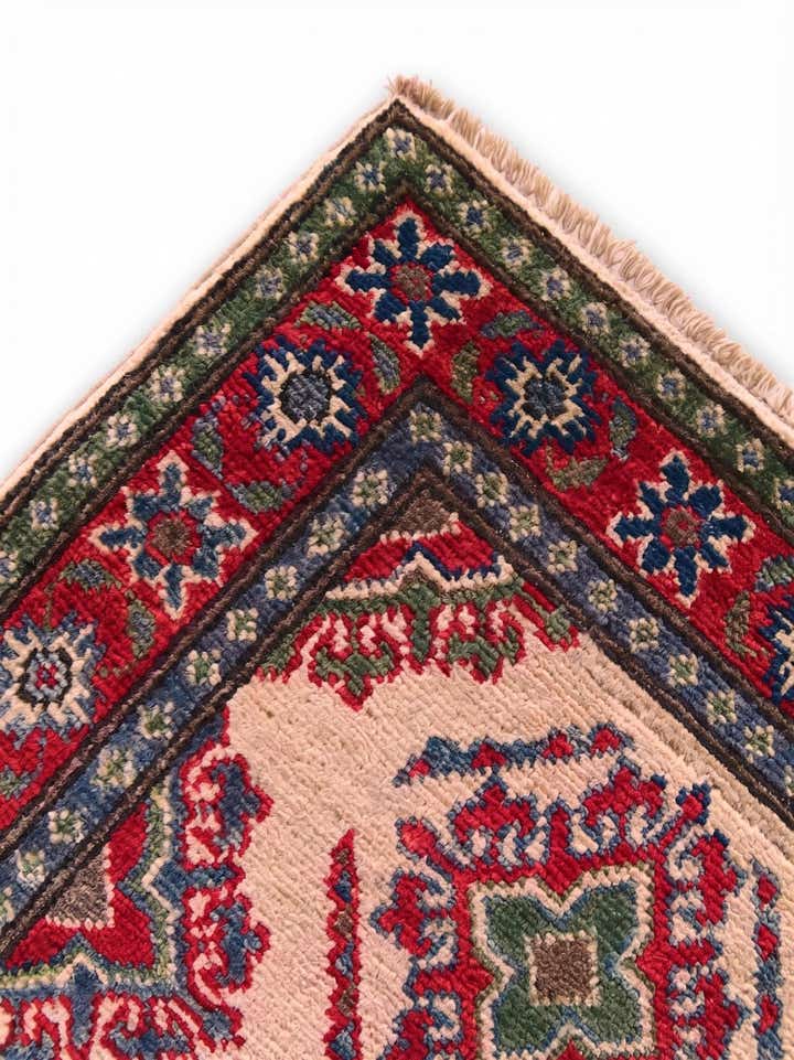 2' x 3' 1 Hand Knotted Kazak Rug