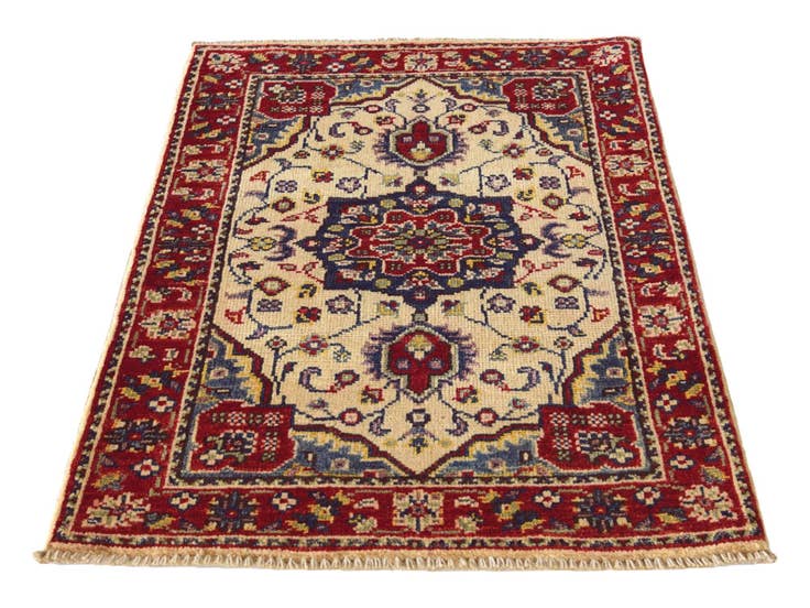 Detail image of 2' 1 x 3' 1 Hand Knotted Kazak Rug