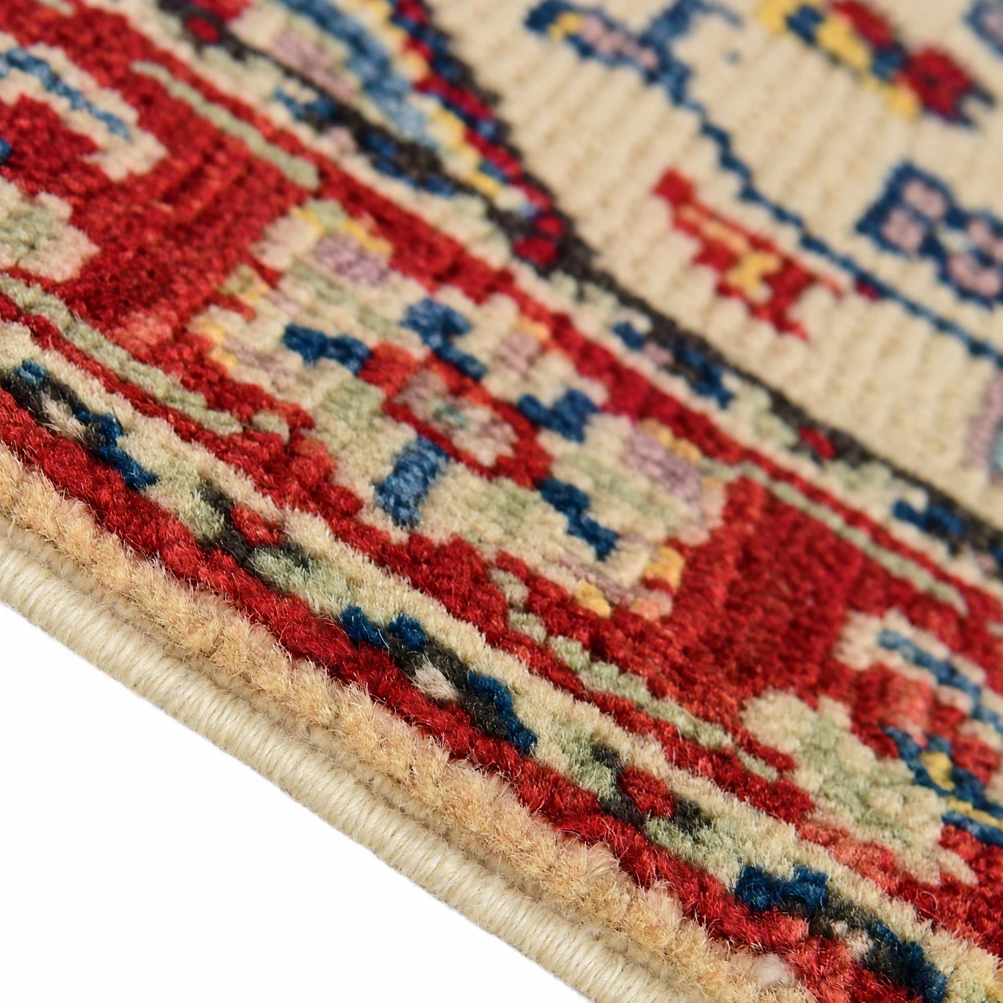 Detail image 8 of 12: 2' 1 x 3' 1 Hand Knotted Kazak Rug