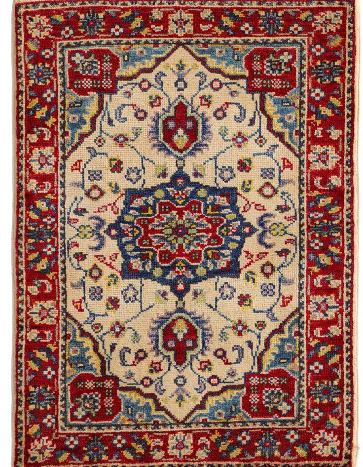 Detail image of 2' 1 x 3' 1 Hand Knotted Kazak Rug