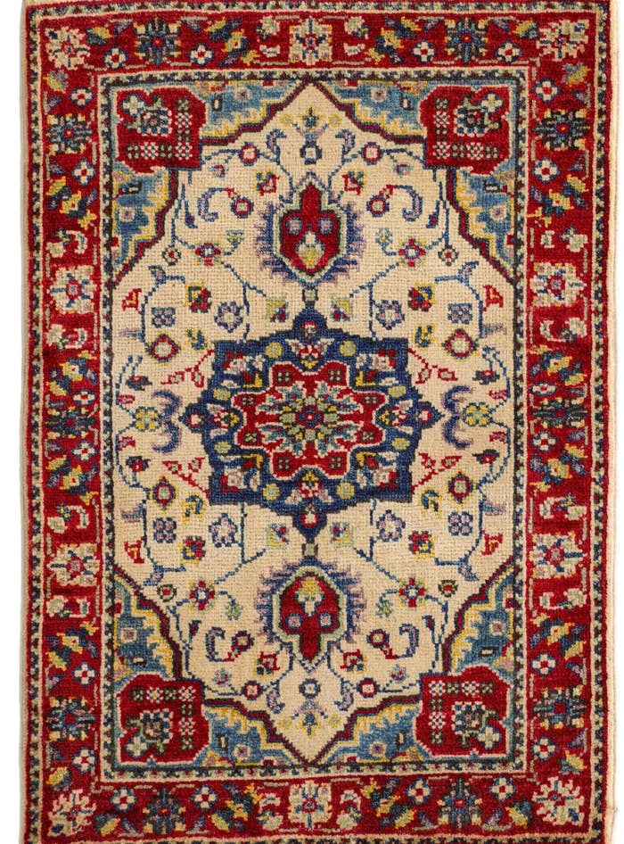 Detail image of 2' 1 x 3' 1 Hand Knotted Kazak Rug