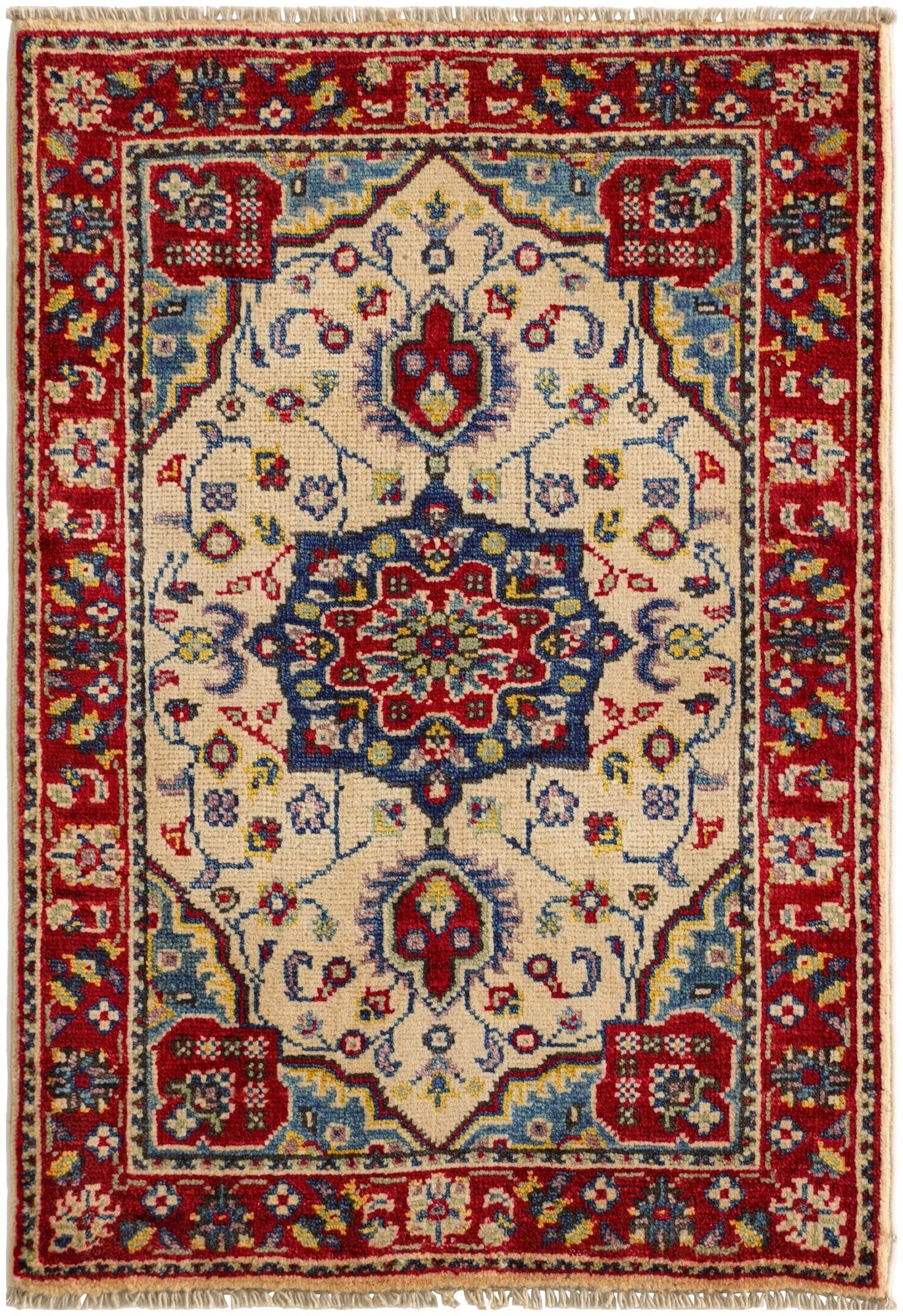 2' 1 x 3' 1 Hand Knotted Kazak Rug