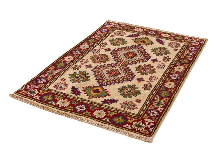 Detail image of 2' 1 x 3' 1 Hand Knotted Kazak Rug