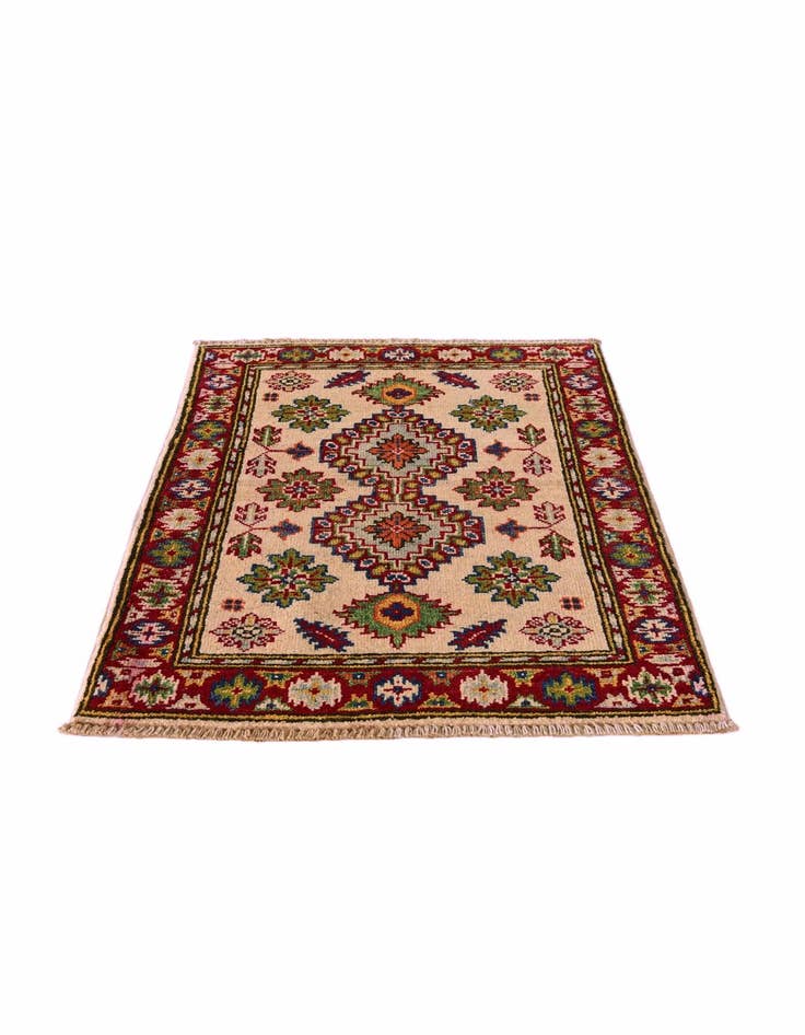 Detail image of 2' 1 x 3' 1 Hand Knotted Kazak Rug