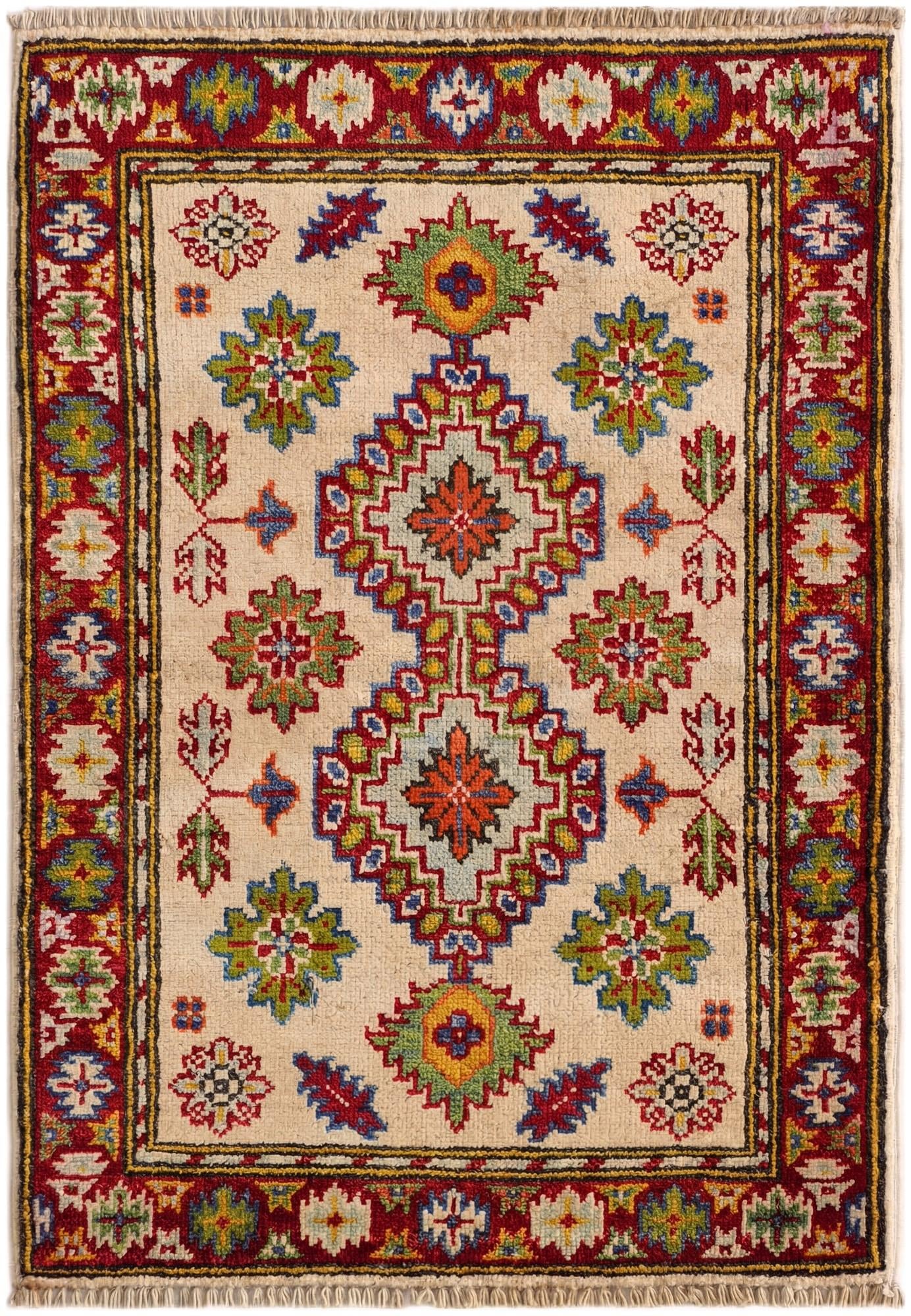 2' 1 x 3' 1 Hand Knotted Kazak Rug