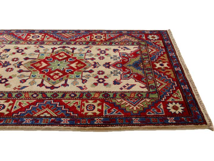 2' 8 x 4' 1 Hand Knotted Kazak Rug