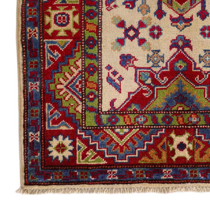 2' 8 x 4' 1 Hand Knotted Kazak Rug