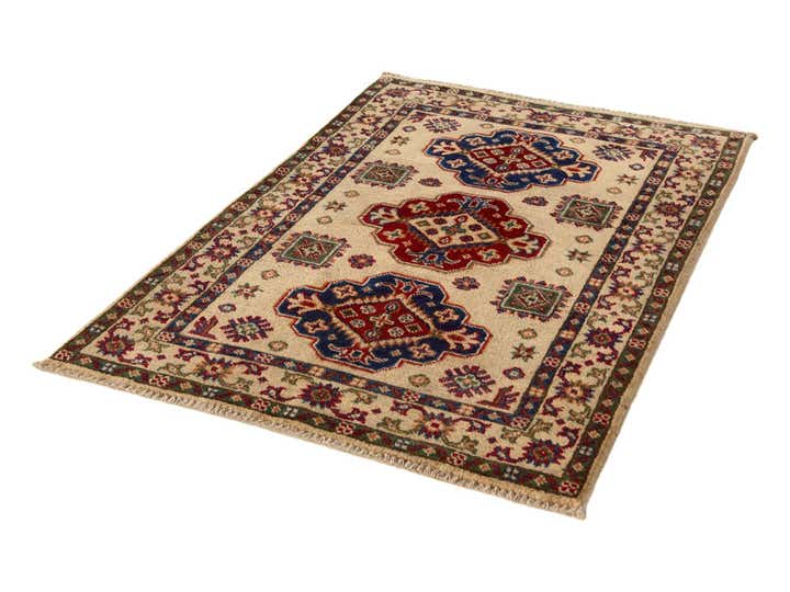 2' 8 x 4' Hand Knotted Kazak Rug