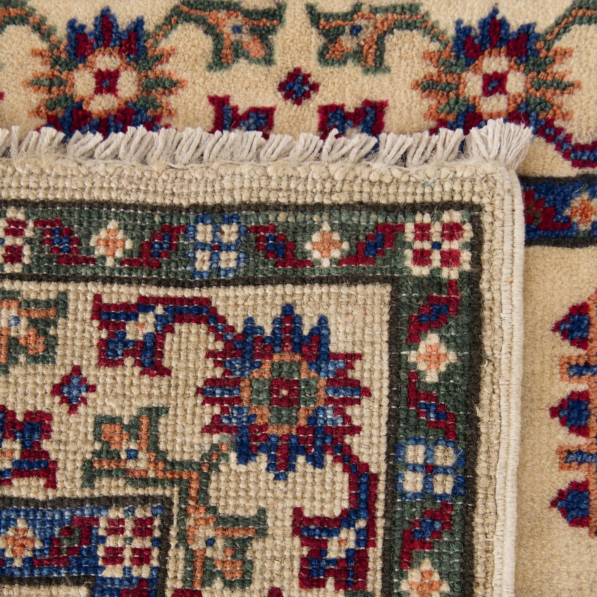 80cm x 120cm Hand Knotted Kazak Rug