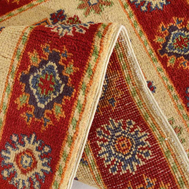 2' x 3' 4 Hand Knotted Kazak Rug