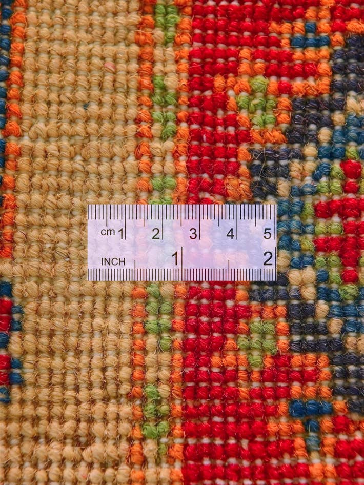 Detail image of 2' x 3' 4 Hand Knotted Kazak Rug