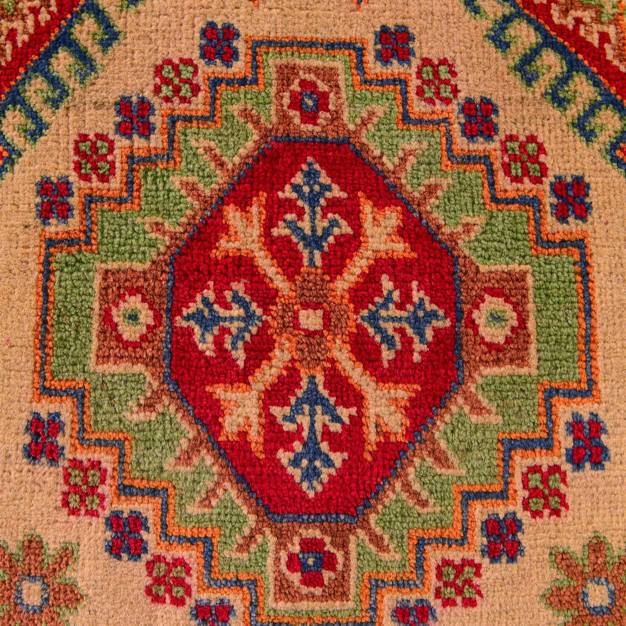 60cm x 100cm Hand Knotted Kazak Rug