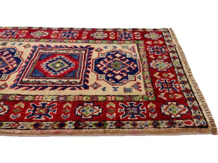 2' x 2' 9 Hand Knotted Kazak Rug
