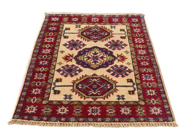 2' 2 x 3' Hand Knotted Kazak Rug