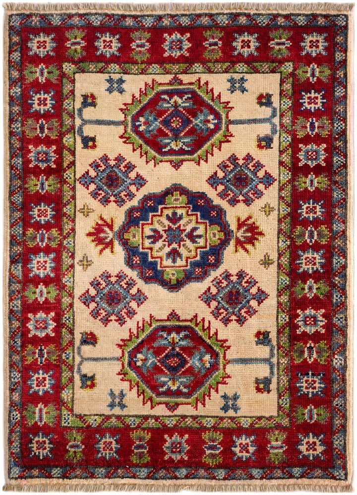 2' 2 x 3' Hand Knotted Kazak Rug