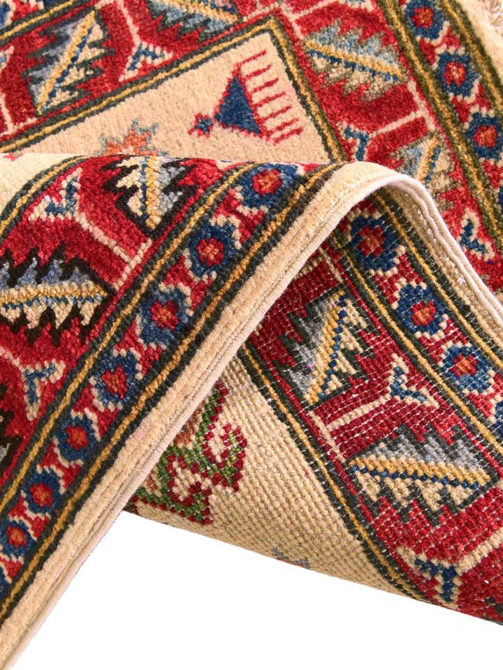 2' x 2' 11 Hand Knotted Kazak Rug