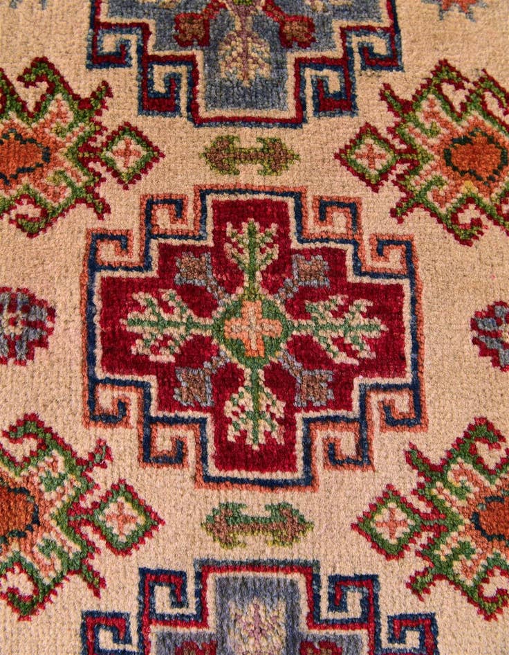 Detail image of 2' x 2' 11 Hand Knotted Kazak Rug