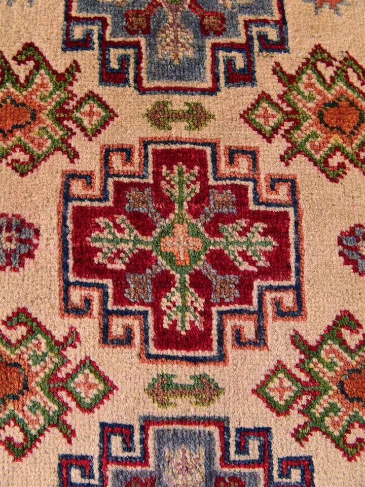 2' x 2' 11 Hand Knotted Kazak Rug