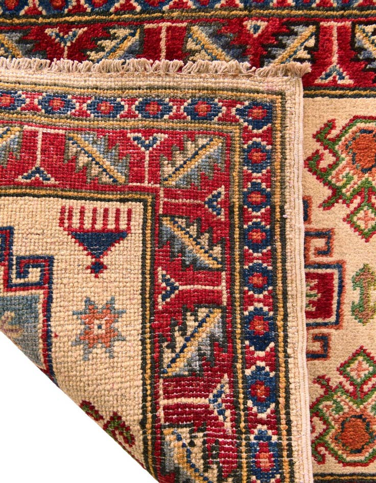 Detail image of 2' x 2' 11 Hand Knotted Kazak Rug