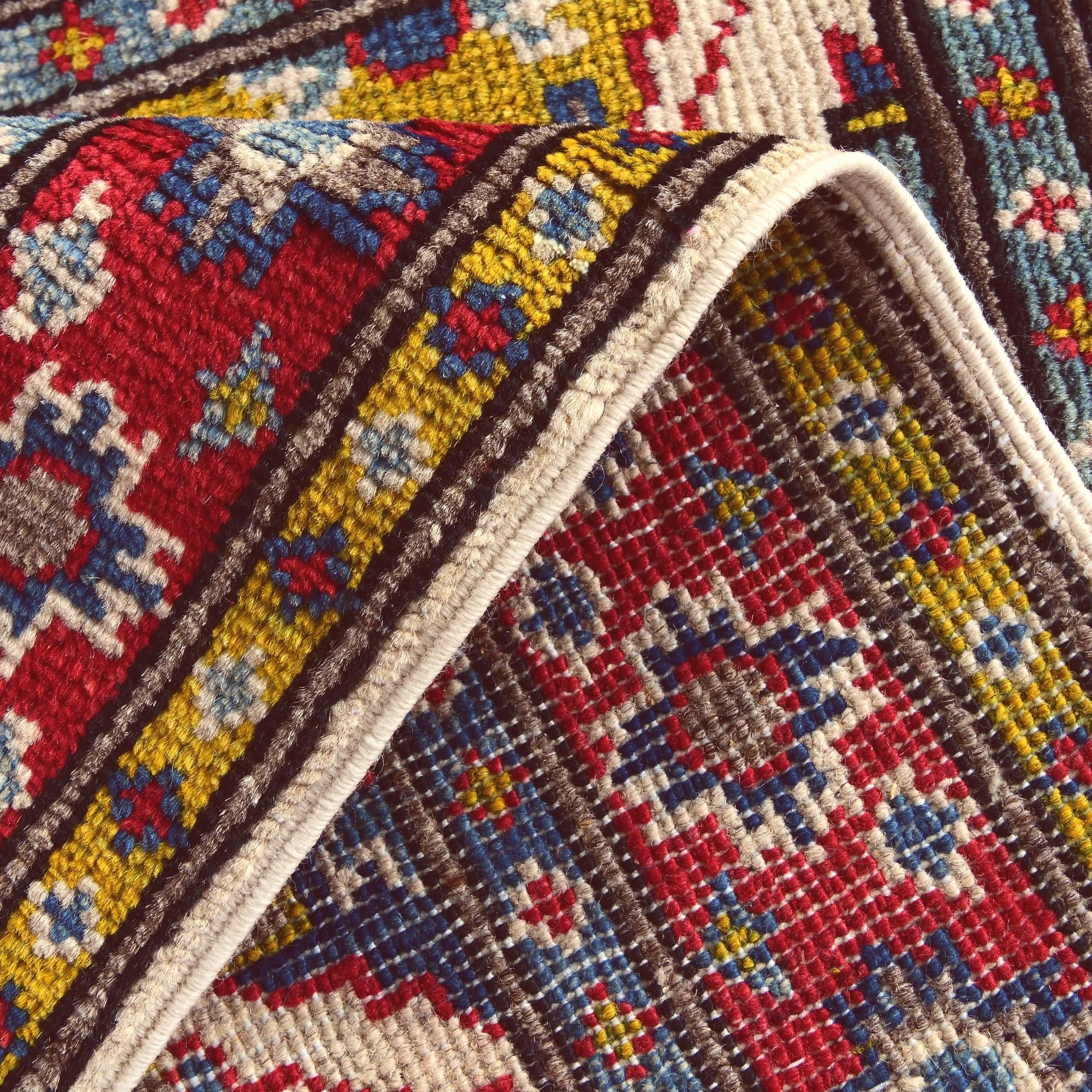 2' 1 x 2' 10 Hand Knotted Kazak Rug