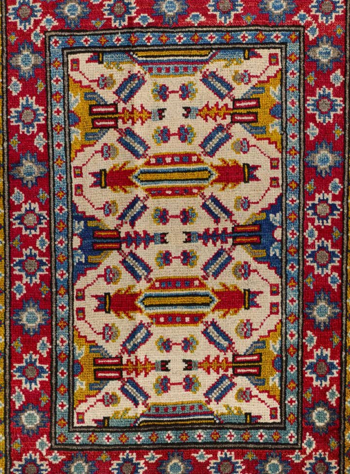 2' 1 x 2' 10 Hand Knotted Kazak Rug