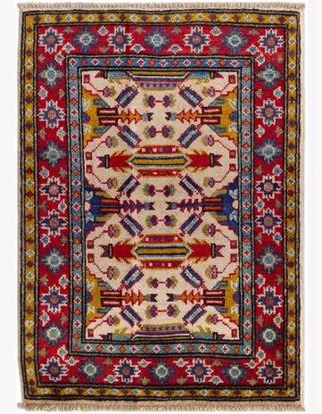2' 1 x 2' 10 Hand Knotted Kazak Rug