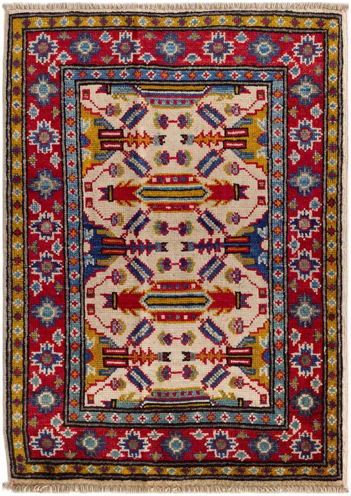 2' 1 x 2' 10 Hand Knotted Kazak Rug