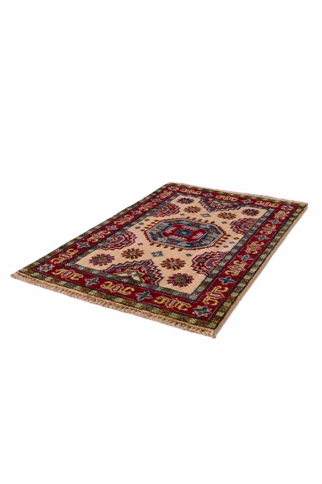 Detail image of 2' x 3' 1 Hand Knotted Kazak Rug